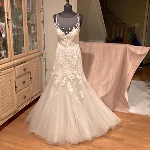 Liancarlo Couture wedding dress, Sz 10